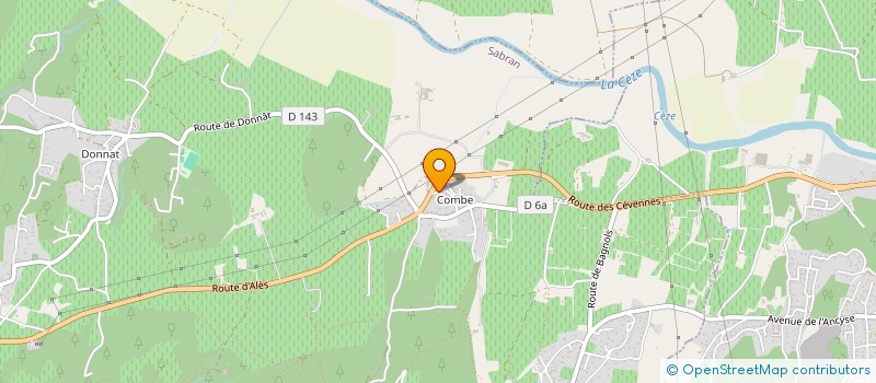 localisation de l'entreprise SOCIETE VENEJANAISE DE TRAVAUX  VENEJAN