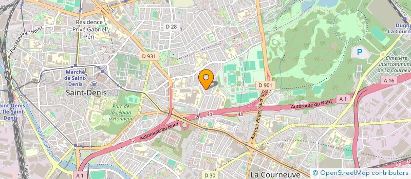 localisation de l'entreprise SOCIETE VENTE DIFFUSION DE COSMETIQUES à SAINT-DENIS