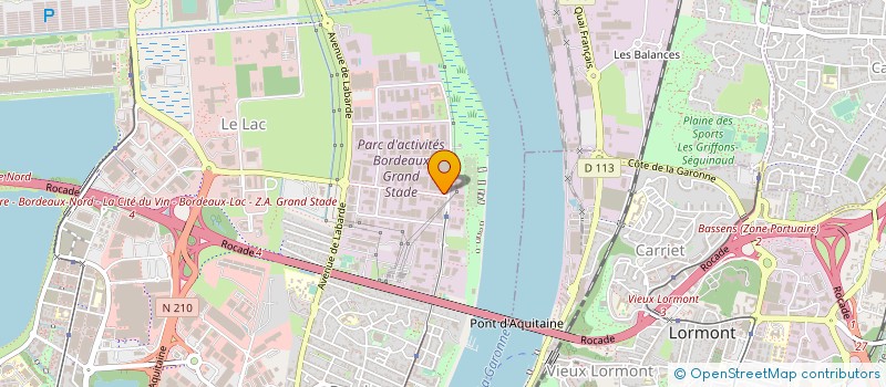 localisation de l'entreprise SOCIETE VERCERAL à BORDEAUX