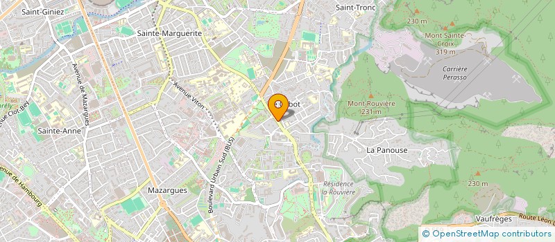 localisation de l'entreprise SOCIETE VERONIQUE DUMAZET à MARSEILLE