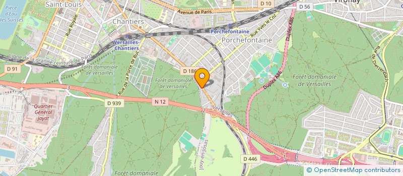 localisation de l'entreprise SOCIETE VERSAILLAISE DE CARRELAGE à VERSAILLES
