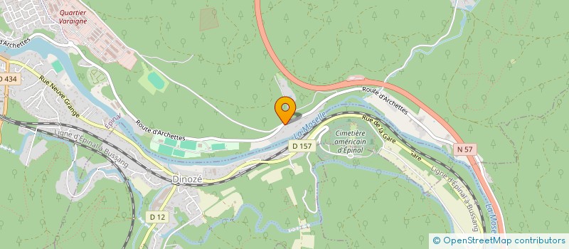 localisation de l'entreprise SOCIETE VETERINAIRE LE LOUP BLANC à DOGNEVILLE