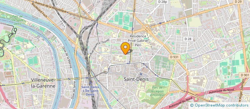 localisation de l'entreprise SOCIETE VHP MAINTENANCE à SAINT-DENIS