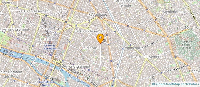 localisation de l'entreprise SOCIETE VIDEO CLUB EVASION à PARIS