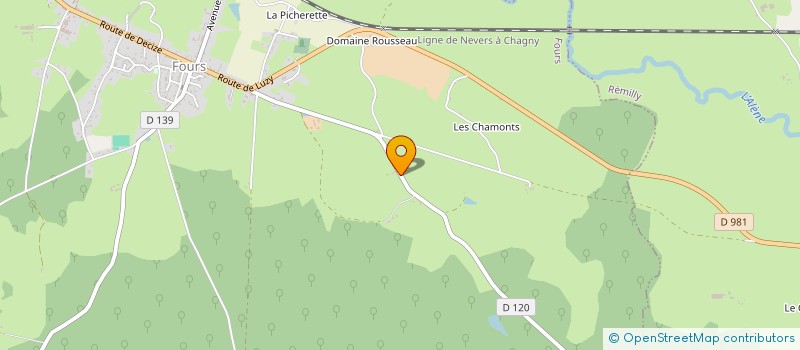 localisation de l'entreprise SOCIETE VIGIER à FOURS