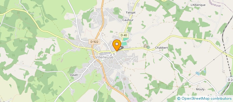 localisation de l'entreprise SOCIETE VILLENEUVOISE DE DISTRIBUTION à VILLENEUVE