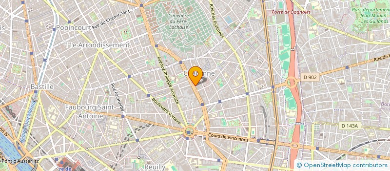 localisation de l'entreprise SOCIETE VINCENT JAIME à PARIS