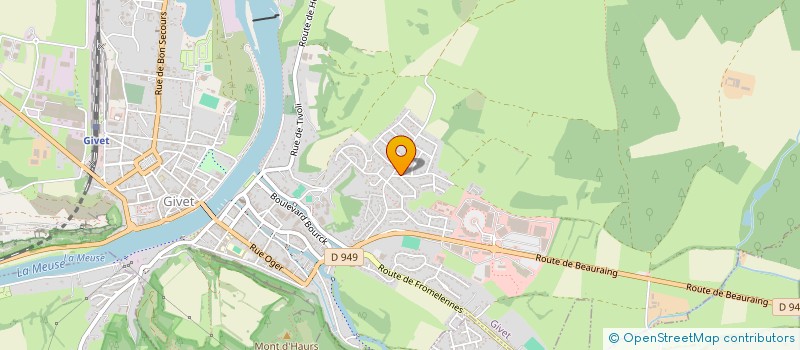 localisation de l'entreprise SOCIETE VIR  CHARLEVILLE-MEZIERES