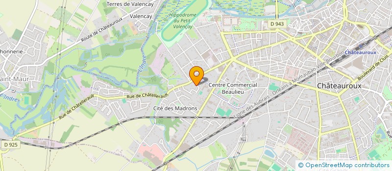 localisation de l'entreprise SOCIETE VIREMA à CHATEAUROUX