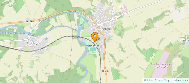 localisation de l'entreprise SOCIETE VITICOLE FRANCAISE  VERMENTON