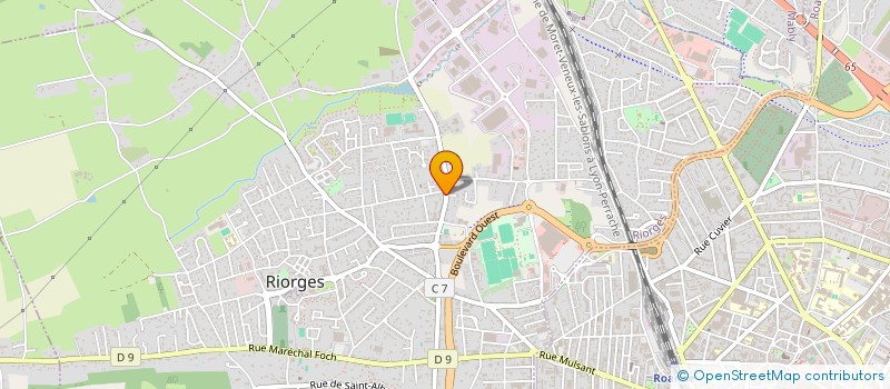 localisation de l'entreprise SOCIETE VITNET à RIORGES