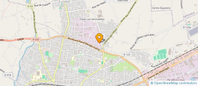 localisation de l'entreprise SOCIETE VIVO INVESTISSEMENT  MOURS-SAINT-EUSEBE