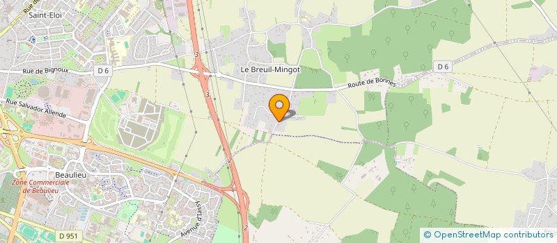 localisation de l'entreprise SOCIETE VOIRIE-SERVICE à POITIERS