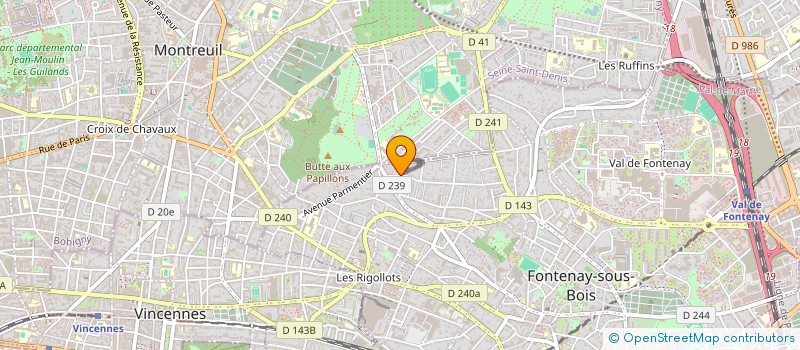localisation de l'entreprise SOCIETE VOLA-CREME à FONTENAY-SOUS-BOIS