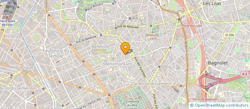 localisation de l'entreprise SOCIETE VOLANIS à PARIS