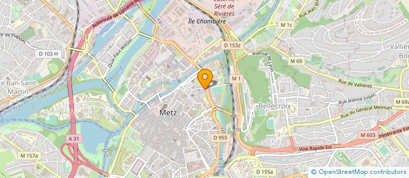 localisation de l'entreprise SOCIETE VOLKAN à METZ