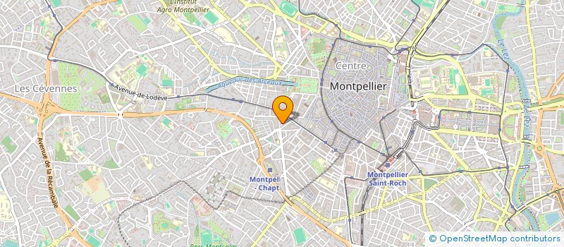 localisation de l'entreprise SOCIETE VOP à MONTPELLIER