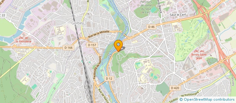 localisation de l'entreprise SOCIETE VOSGIENNE TEXTILE - SOVOTEX à EPINAL