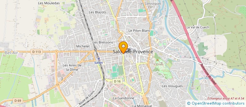 localisation de l'entreprise SOCIETE VULTAGGIO ET COMPAGNIE à SALON-DE-PROVENCE
