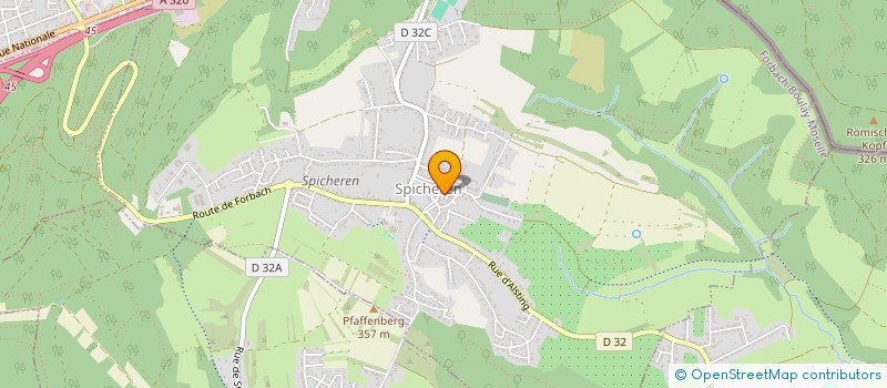 localisation de l'entreprise SOCIETE WAGNER FRANCE ALCOOLS ET VINS UNION EXPORT  SPICHEREN