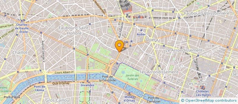 localisation de l'entreprise SOCIETE WALTER TONAZZO ET COMPAGNIE  PARIS