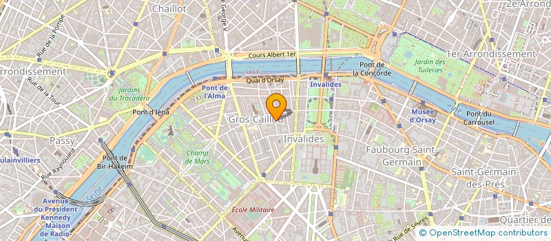localisation de l'entreprise SOCIETE WELCOME à PARIS