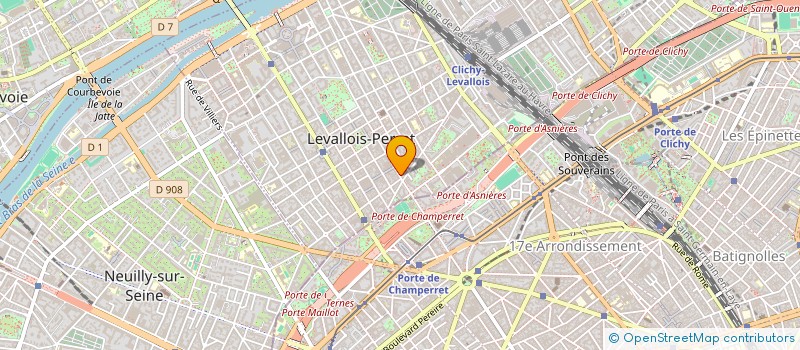 localisation de l'entreprise SOCIETE WILSON à LEVALLOIS PERRET