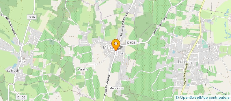 localisation de l'entreprise SOCIETE WILSON CHERMETTE  MARCY