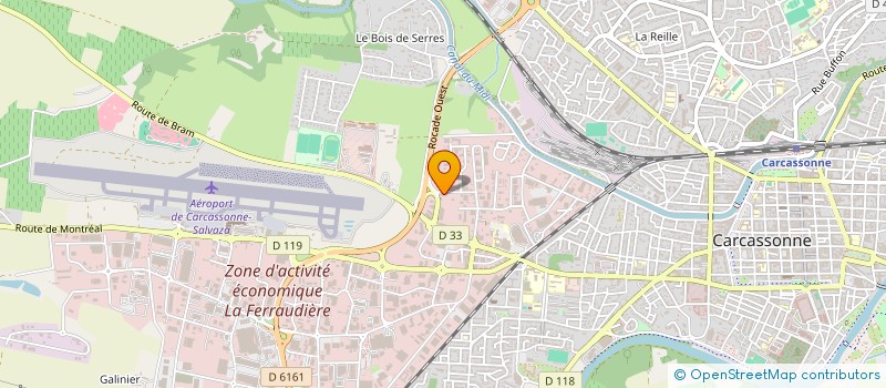 localisation de l'entreprise SOCIETE WIN EXPLOITATION à CARCASSONNE
