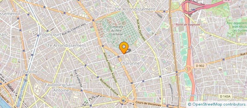 localisation de l'entreprise SOCIETE YASSINE à PARIS