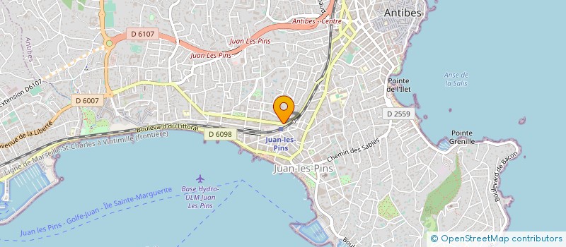 localisation de l'entreprise SOCIETE YONI IMPORT EXPORT à ANTIBES
