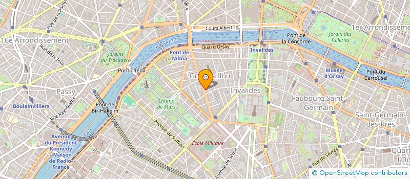 localisation de l'entreprise SOCIETE YPSO  PARIS