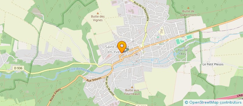 localisation de l'entreprise SOCIETE YVELINOISE DE DIFFUSION  SAINT-ARNOULT-EN-YVELINES