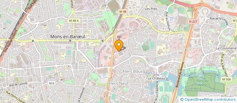 localisation de l'entreprise SOCIETE YVES CARTON à VILLENEUVE-D'ASCQ