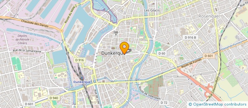 localisation de l'entreprise SOCIETE ZIEGLER SPORTS à DUNKERQUE
