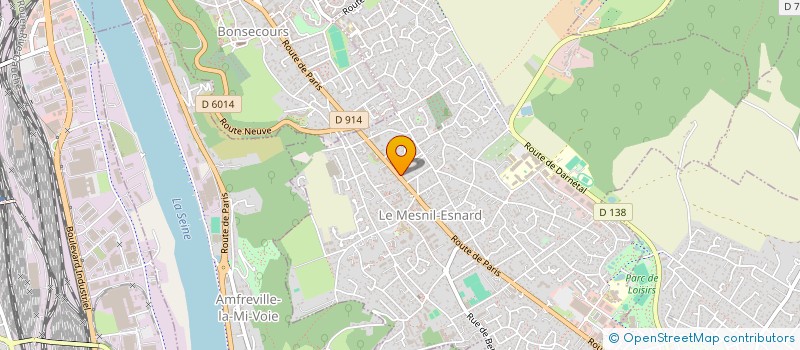localisation de l'entreprise SOCIETE ZV  LE MESNIL-ESNARD
