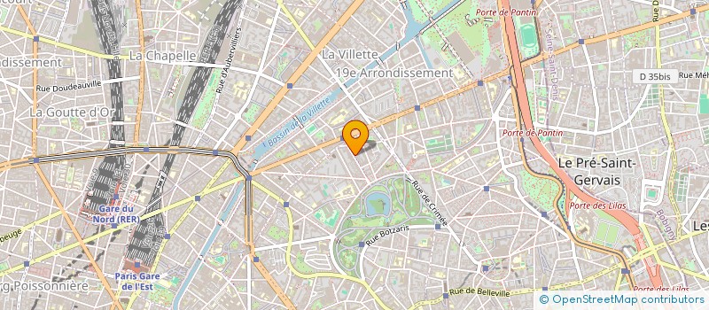 localisation de l'entreprise SOCIETECIVILE IMMOBILIERE CHEYLADE  PARIS