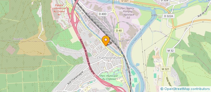 localisation de l'entreprise SOCIETES DES MARCHES DE L ESCALIER  CHAMPIGNEULLES