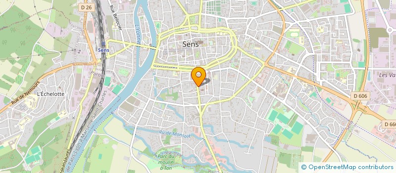 localisation de l'entreprise SOCIETES NATIONALES DE COURTAGE ET D'EXPERTISE à SENS
