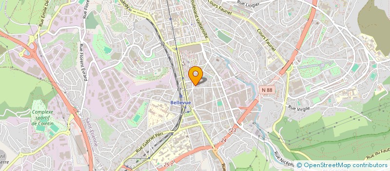 localisation de l'entreprise SOCIETY LOIRE à SAINT-ETIENNE