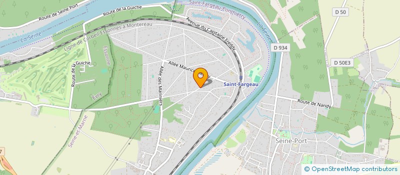 localisation de l'entreprise SOCIETY OF FRENCH VETERINARY SOFT TISSUES SURGEONS  SAINT-FARGEAU-PONTHIERRY