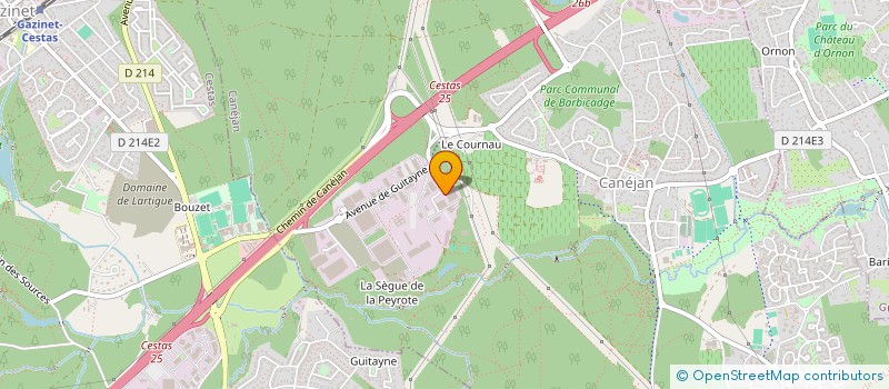 localisation de l'entreprise SOCIM SA à CANEJAN
