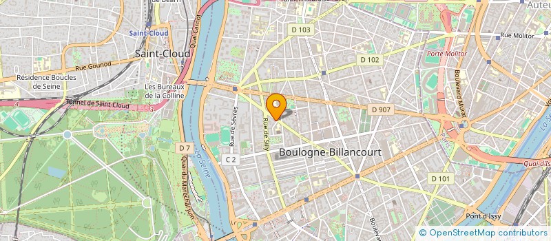 localisation de l'entreprise SOCIMAG à BOULOGNE-BILLANCOURT