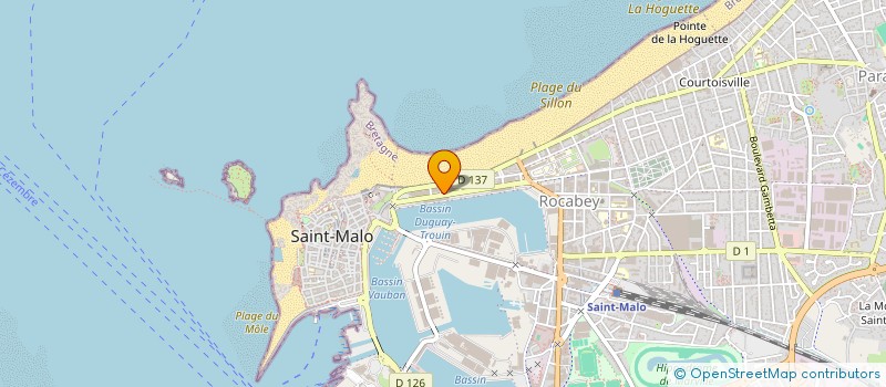 localisation de l'entreprise SOCIMM  SAINT-MALO