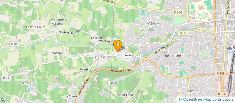 localisation de l'entreprise SOCIMMO  GLEIZE