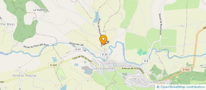localisation de l'entreprise SOCIMOB à LES CABANNES