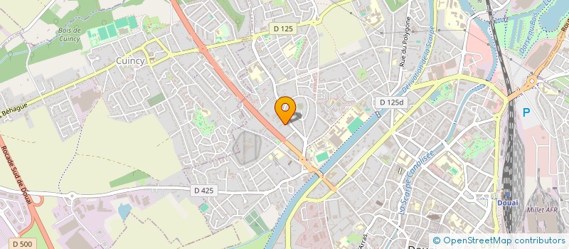 localisation de l'entreprise SOCINORD  DOUAI
