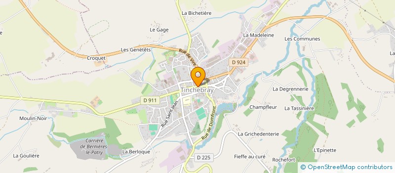 localisation de l'entreprise SOCIO EDUCA DE L'ECOLE PRIMAIRE PUBLIQUE à TINCHEBRAY-BOCAGE