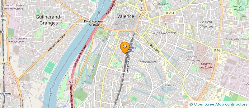 localisation de l'entreprise SOCIORUM  VALENCE