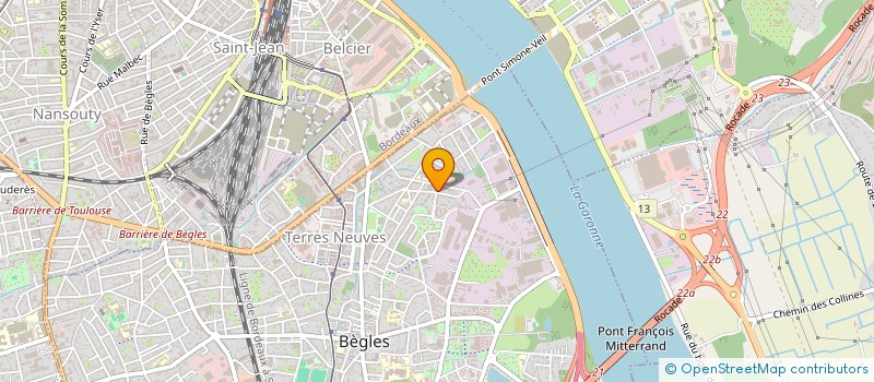 localisation de l'entreprise SOCIOS 1 à BEGLES